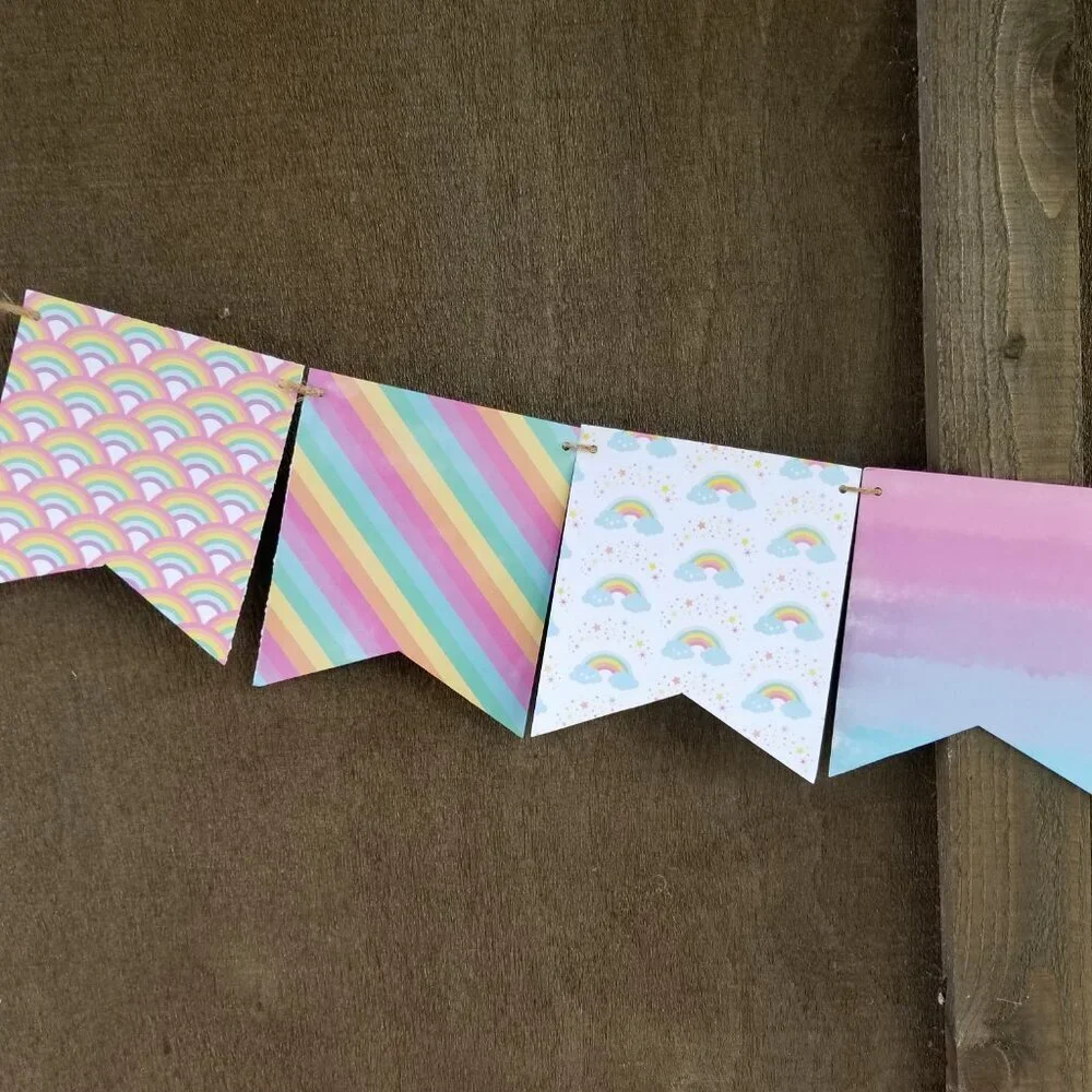Rainbow Party Set with Confetti